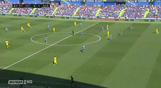 Хетафе - Барселона - Видео гола Луис Суарес, 41 минута смотреть онлайн